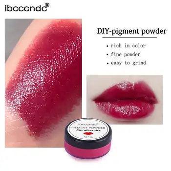 

DIY Nontoxic Edible Lip gloss Powder Manual Natural Lip Balm Toner Grind Pigment Powder Cosmetic Grade Colorant DIY Makeup Tool