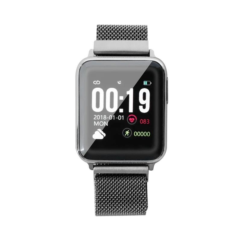 

V5 Smart Watch Color Screen Heart Rate Blood Pressure SPO2 Smart Wristband PPG ECG Waterproof Bluetooth Bracelet