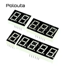 5 Pcs/lot Digital Tube Emerald Green Highlight 0.56-Inch 4-Bit Positive Negative LED Number Display Tube Electronic Components