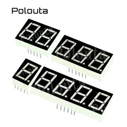 5 Pçs/lote Destaque Digital Tubo Verde Esmeralda 0.56 Polegada 4 Bit Negativo Positivo LED Número de Exibição Tubo Componentes Eletrônicos