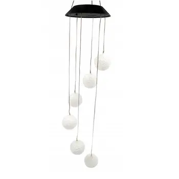 

Solar LED Wind Chime Colorful Wind Chime Color-Changing Waterproof for Garden Party Decor Patio Yard Lawn