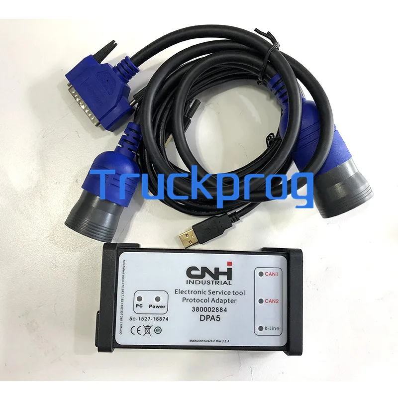 Для CNH EST DPA5 диагностический комплект новый голландский чехол инструмент + CF19