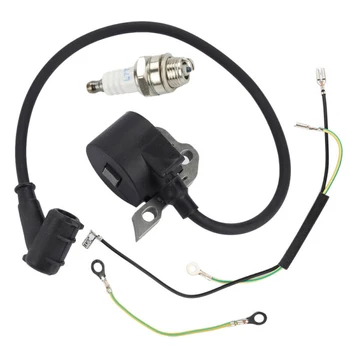 

Ignition Coil Spark Plug Kit For Stihl 011 012 009 010 020 021 023 025 MS200 MS210 MS250 Chainsaw Replacement Spare Parts
