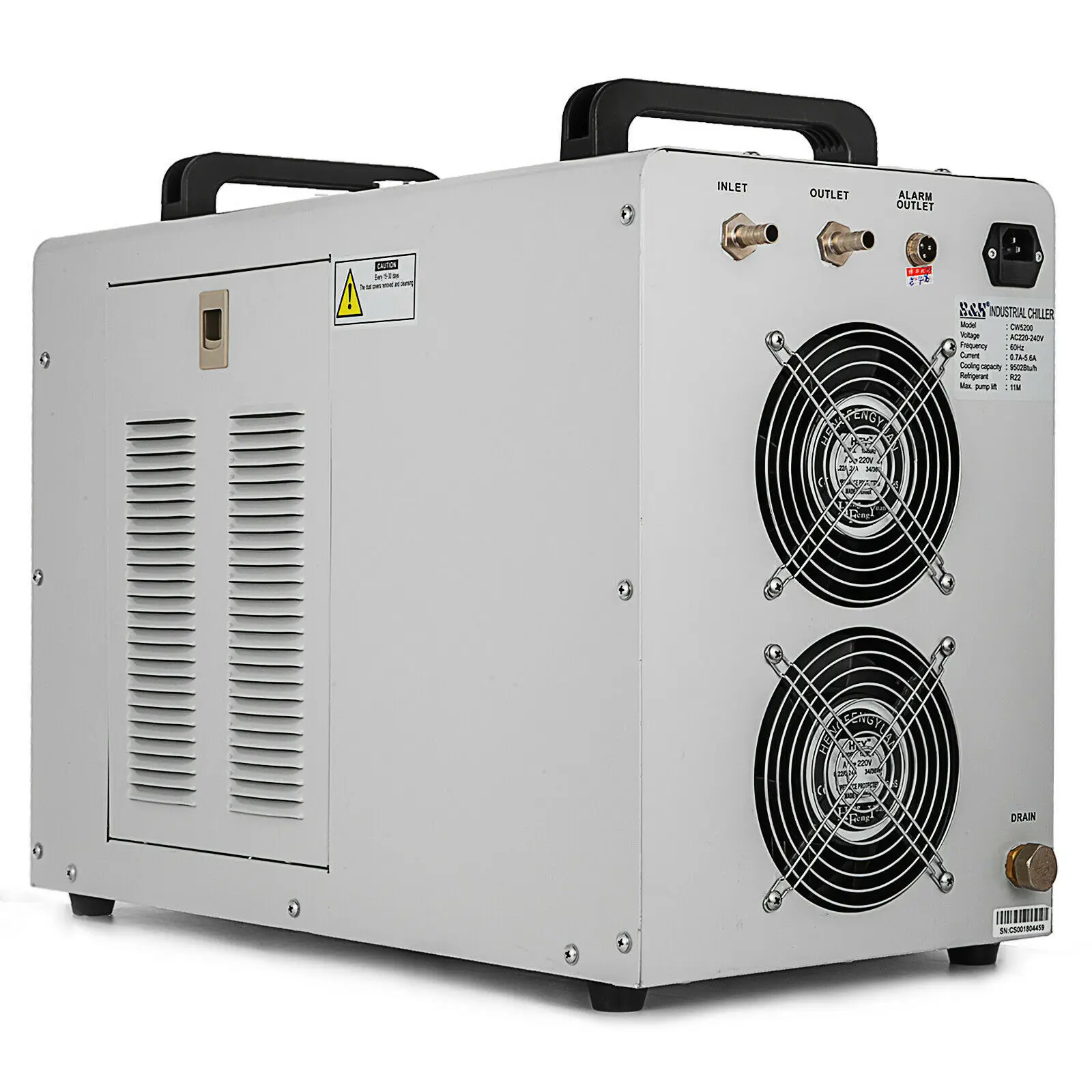 R410 CW 5200 промышленный охладитель воды CO2 стеклянная лазерная гравировальная