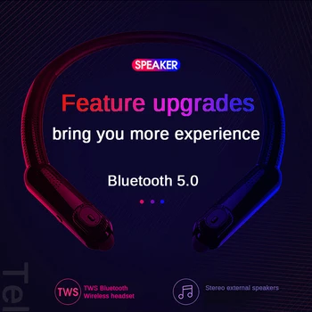 

Wireless Bluetooth Earphones including Portable Neck Radio Sport HiFi Headphones Noise Cancelling Game Sports Headset For Xiaomi