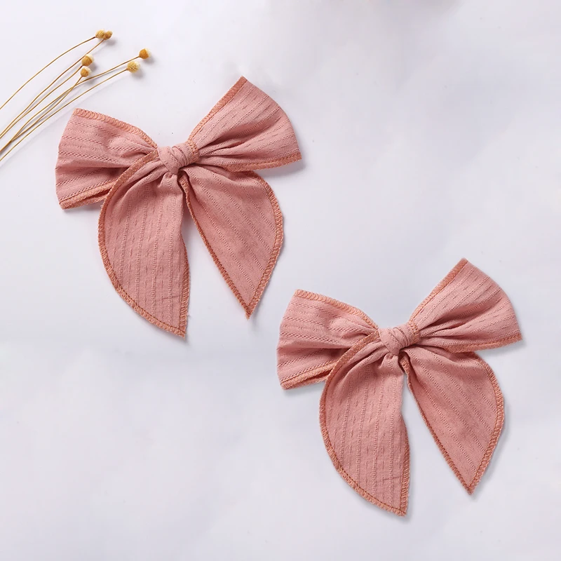 Baby Accessories luxury	 6 Inches Girl Bows Hairpins Baby Hair Clips Cotton Pin Toddler Princess Hairclip Dovetail Headdress Kids Accessories 2Pcs/Set baby accessories store near me	 Baby Accessories