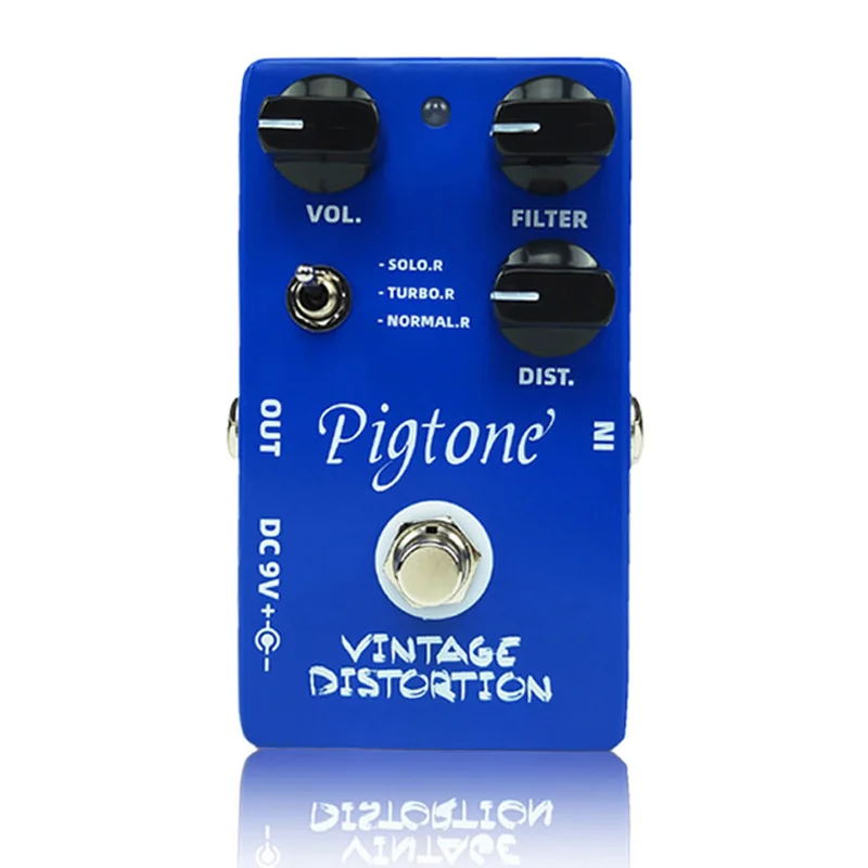 

Pigtone PP-06 Vintage Distortion Guitar effect pedal acoustic electric guitar accessories effects pedals Real bypas