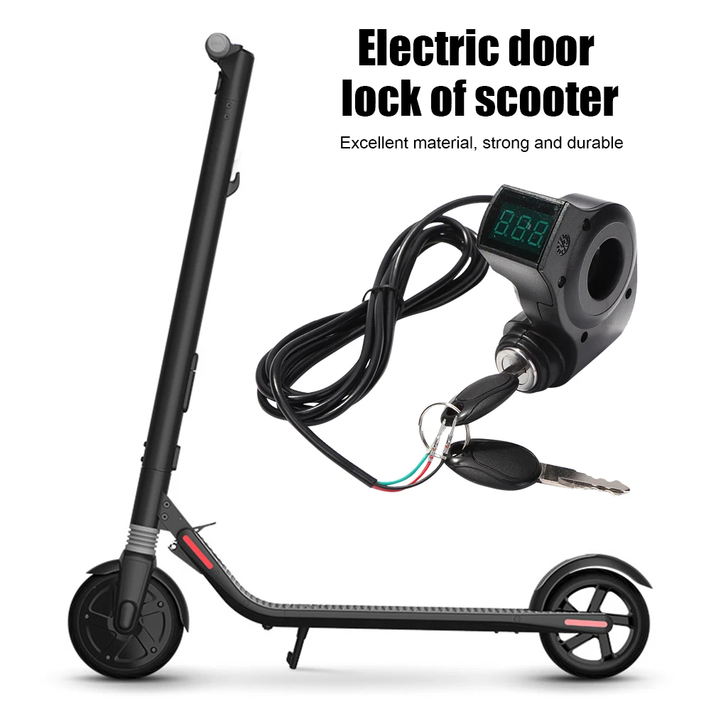 Serratura Accensione Completa Con Chiavi Per Kugoo M4 Pro - Scooter Elettrico - Cilindro Avviamento E Interruttore