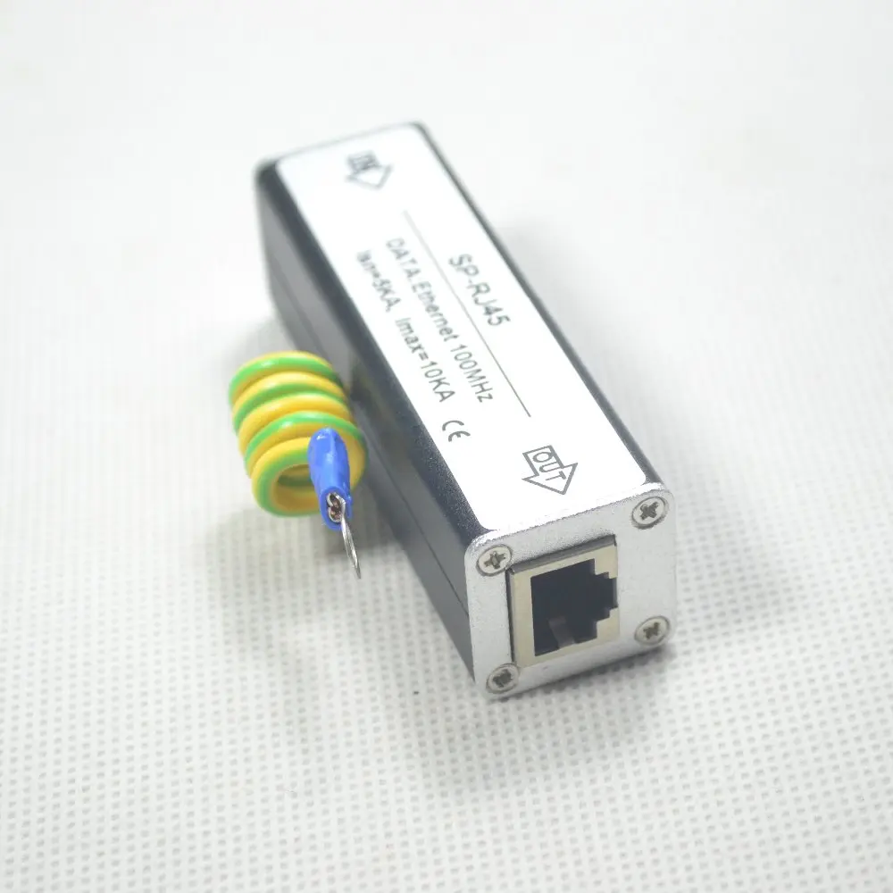 100 м Ethernet стабилизатор напряжения сети RJ45 гром мощность surger защита Lightning компьютер PC кабель Arrester