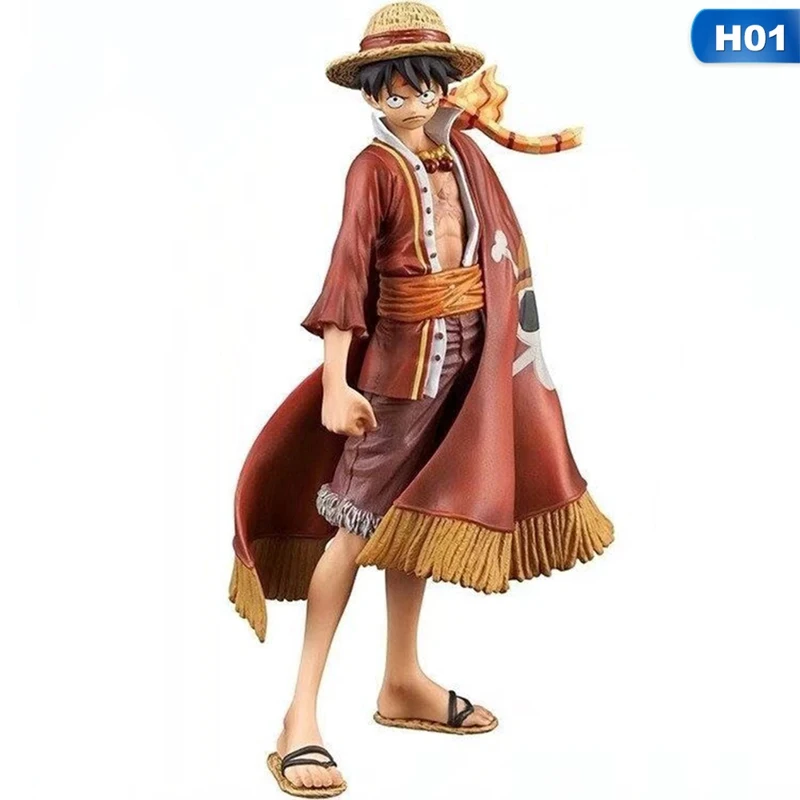Аниме One Piece 15 я годовщина DXF Group Luffy ПВХ экшн фигурка Коллекционная модель игрушка
