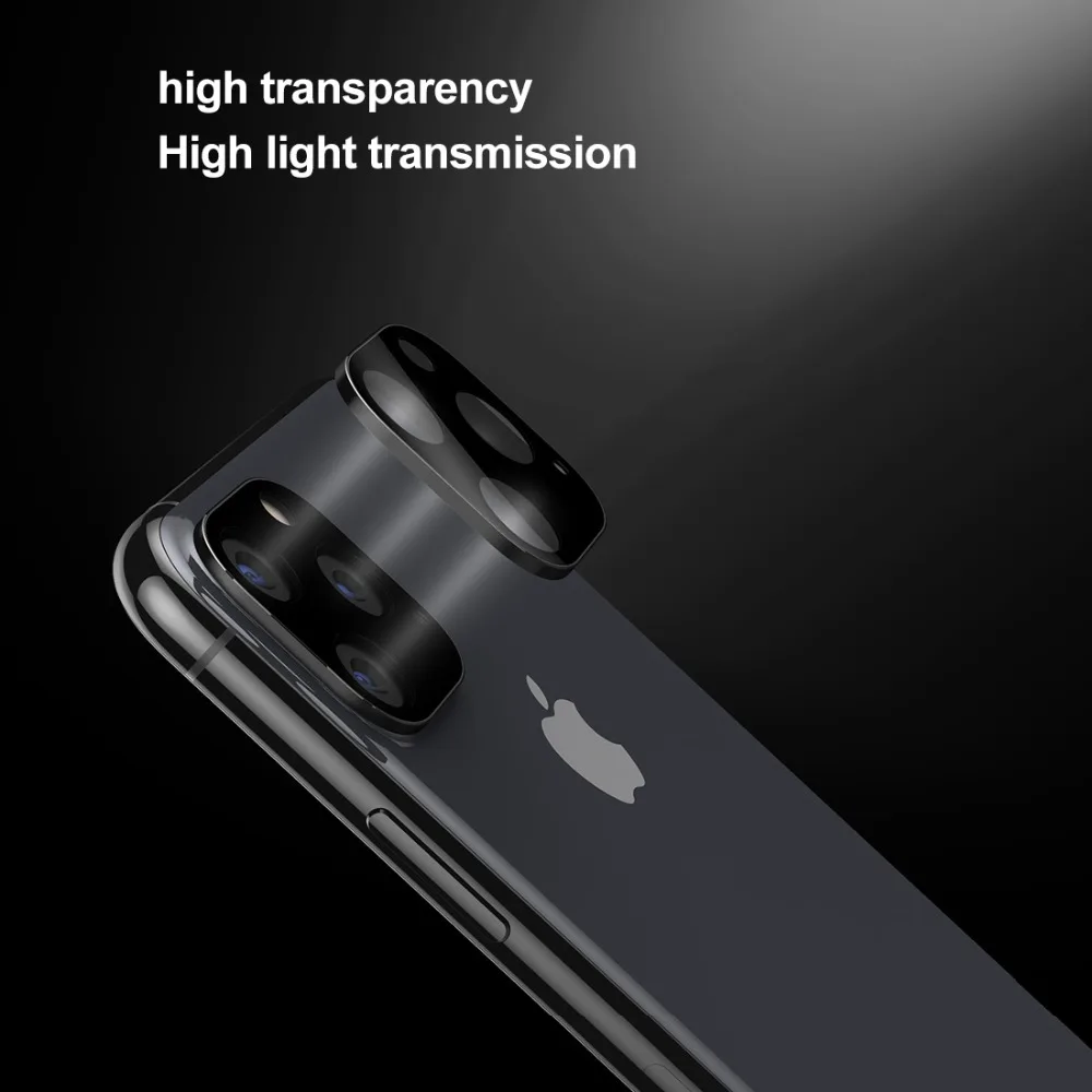 2 шт Защита объектива камеры для iPhone 11 Pro Анти-Царапины прозрачная пленка для объектива камеры для iPhone 11Pro 5,8 дюймов