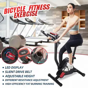 

LED Display Bicycle Fitness Exercise Bike Cardio Tools Home Indoor Cycling Trainer Stationary Body Building Fitness Equipment