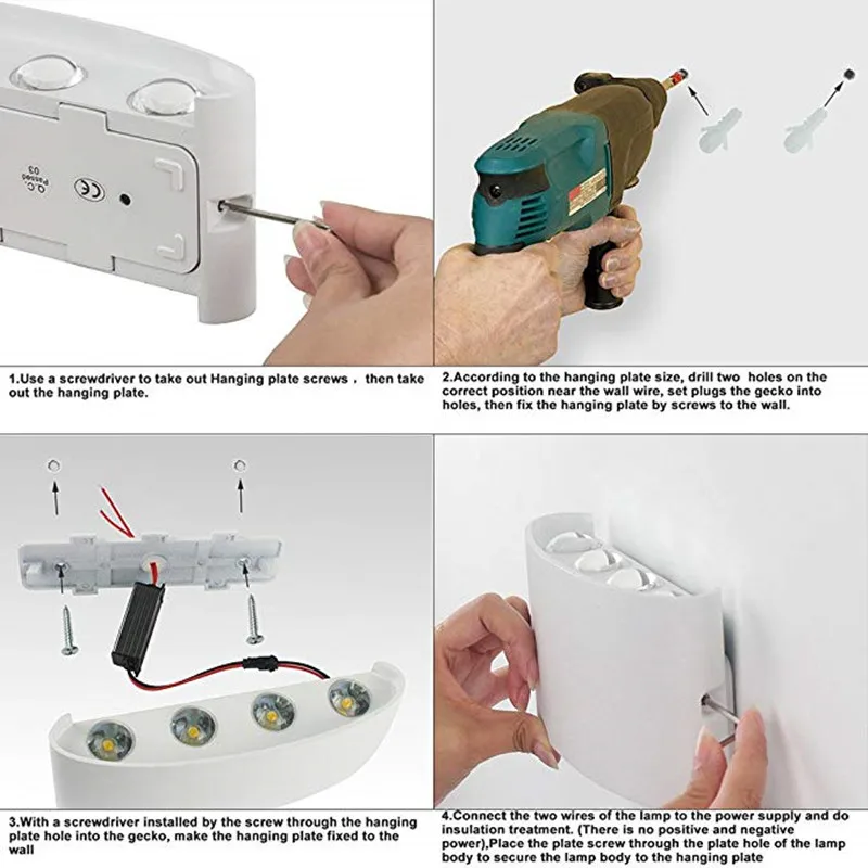 800 LED Wall Lamp 27