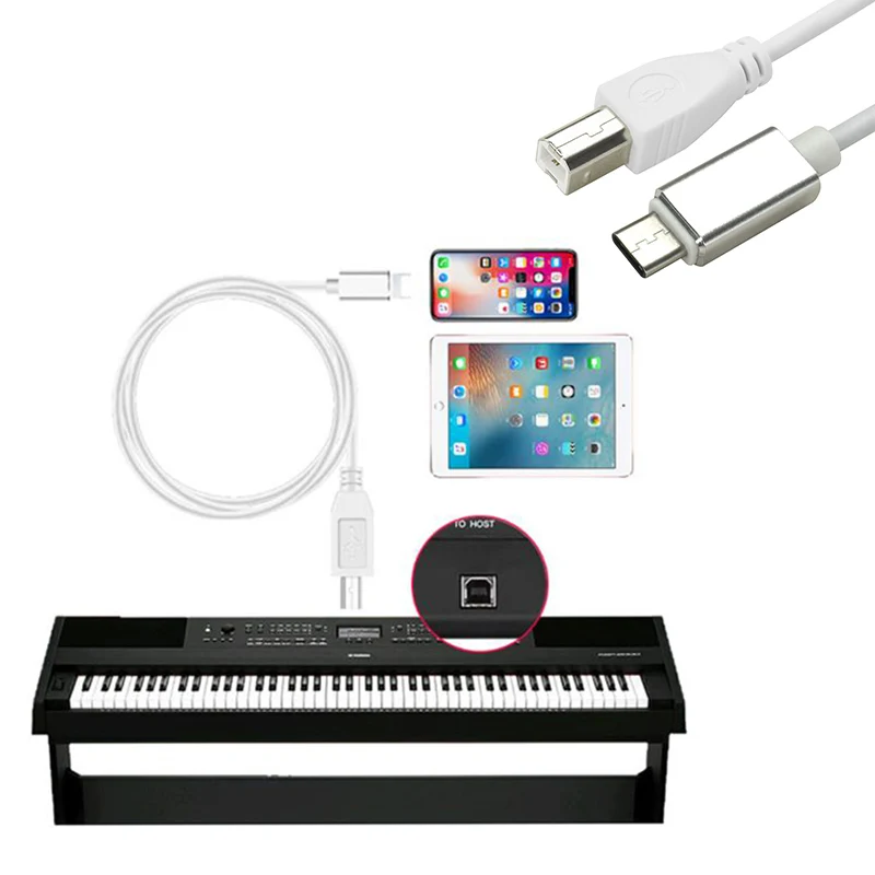 Кабель с разъемами USB Type-C и Type-B для HP/Canon/Brother/Epson | Мобильные телефоны аксессуары