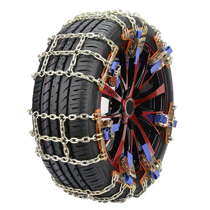 

Automobile Tire Ssnow Chain Universal Snow Subway Chain Non-slip and Durable No Damage to Tires Auto Car Accessories
