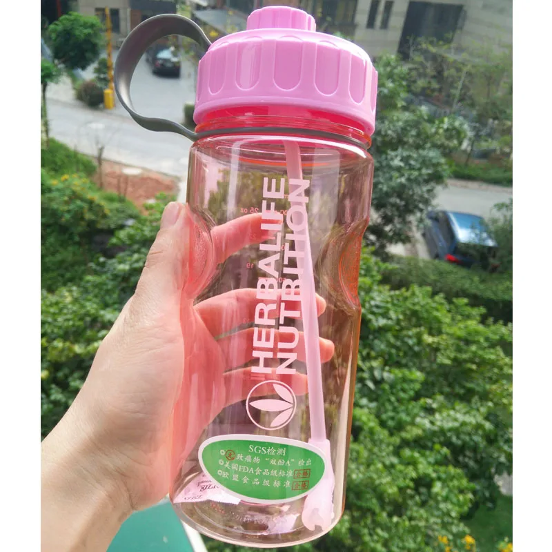 1Л крупногабаритная бутылка для воды 1000 мл Frozem переносная космическая бутылка Herbalife спортивное питание изготовленный на заказ шейкер бутылка - Цвет: 930ml pink