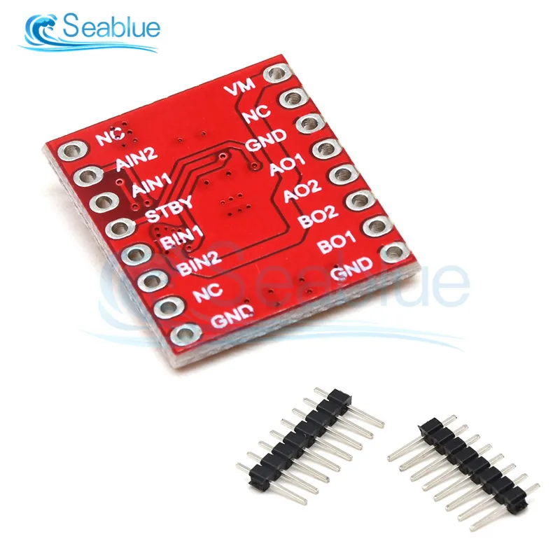 Arduino용 마이크로 컨트롤러, TB6612 듀얼 모터 드라이버, 1A TB6612FNG, L298N 보다 우수