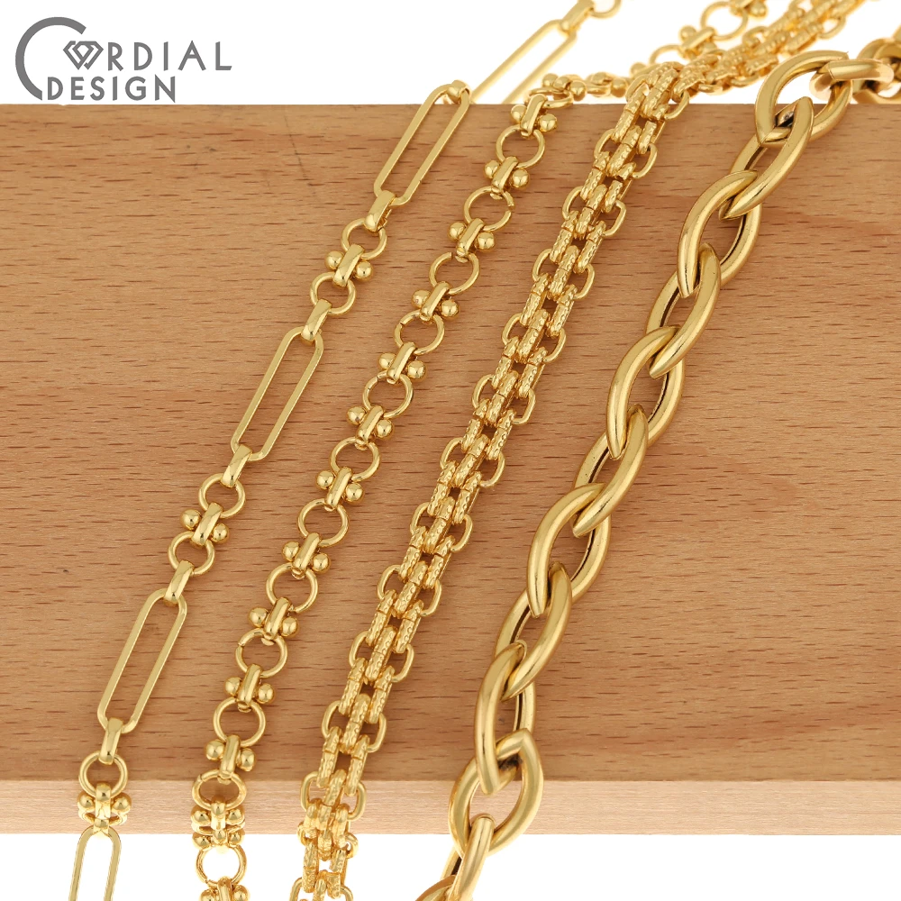 Cordial Design Copper Chain/hand Made/chains For Bracelets/jewelry  Accessories/diy Necklace Chains/jewelry Findings & Components - Jewelry  Findings & Components - AliExpress