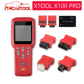 

Diagnostic tool Original XTOOL X100 Pro Auto Key Programmer With EEPROM Adapters support Odometer Mileage adjustment Free Update