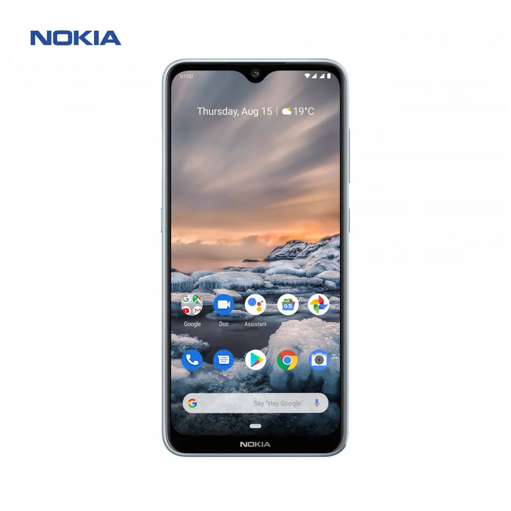 Mobile Phones Nokia Nokia7.2 6830AA002708 Phone 7.2 Telecommunications smartphone android devices smartphones telephones NFC big screen - Цвет: Серебристый