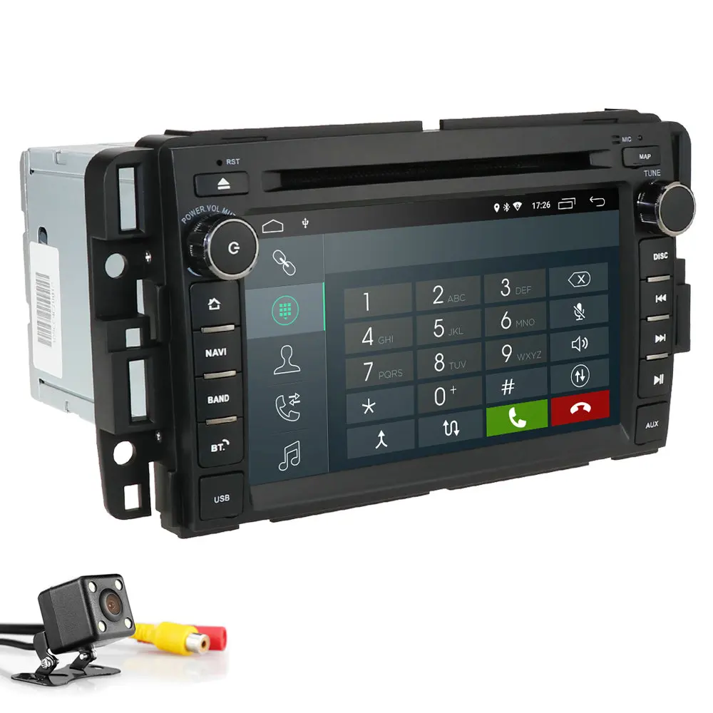 Android 9,0 для Chevrolet Silverado GMC Sierra Yukon Chevy Tahoe Suburban " Автомобильная Стерео Радио DVD gps система DTV SWC DVR RDS TPMS - Цвет: Camera4