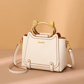 

Just Star Women's oblique bag autumn and winter new fashion bag one-shoulder women's bag Korean version of leisure fun tote bag.