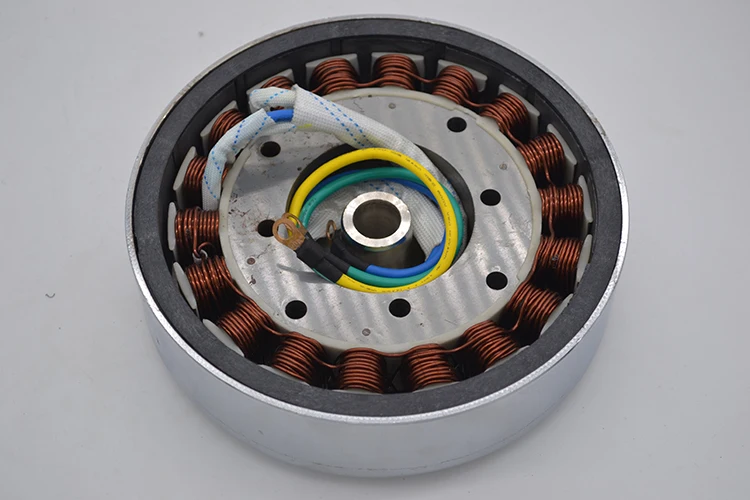 Расширитель диапазона генератор статор ротор 2KW3KW4KW5KW6KW7KW8KW 48v60v72v 18-полюсный