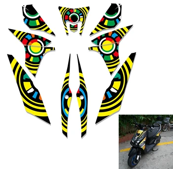 

NICECNC Background Decals Stickers Graphics For Yamaha Zuma 125 2015-2020 2019 2018 2017 Personality Motorcycle Accessories