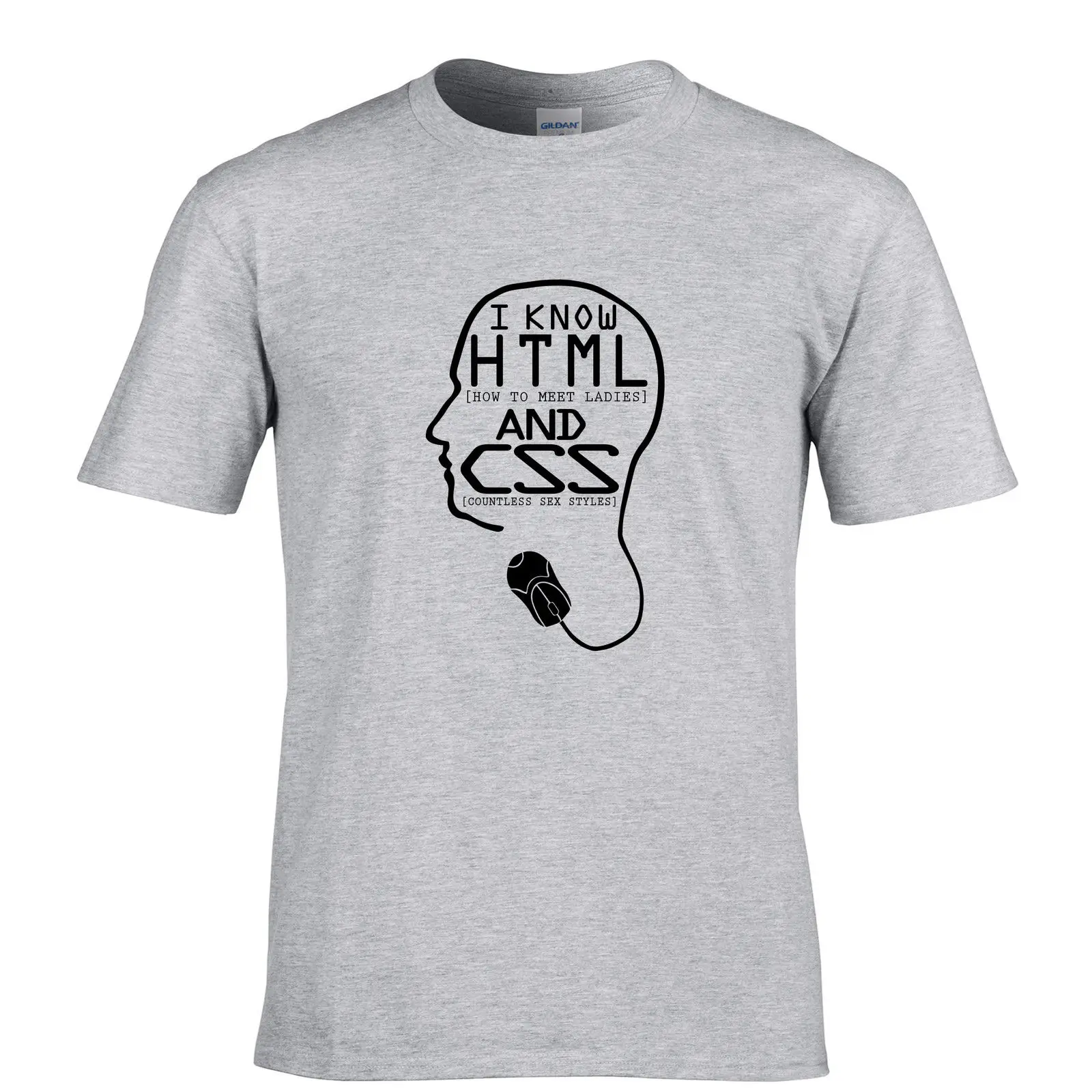 Футболка Making I Know HTML и CSS Geek Coder программист веб-дизайнер забавная Мужская короткая
