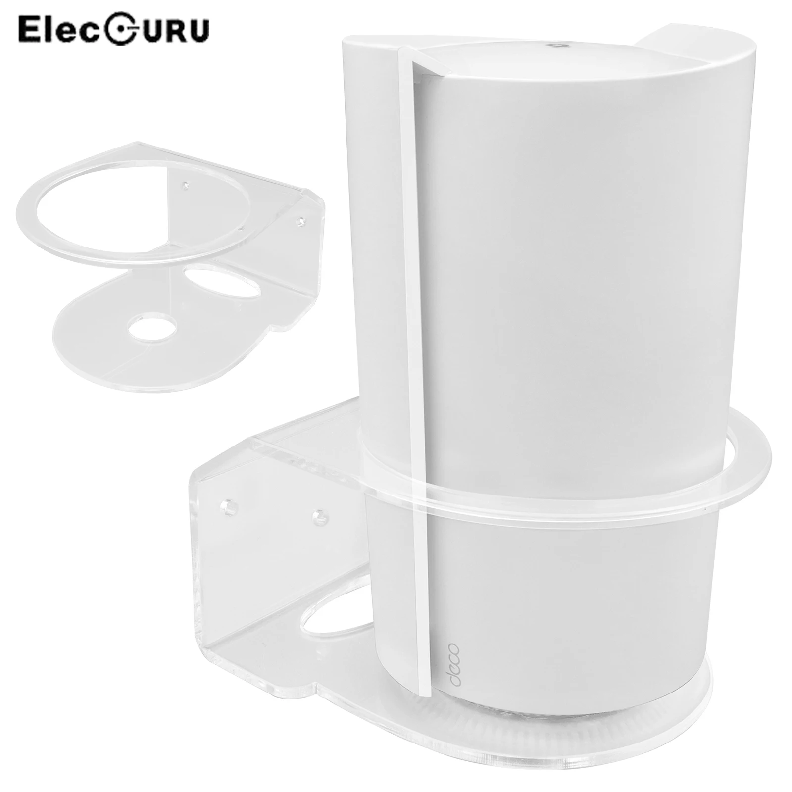 Montagem na Parede para Tp-link Deco X90 Toda a Casa Malha Sistema Wi-fi Casa Roteador Wi-fi Prateleira Acrílico Suporte Transparente