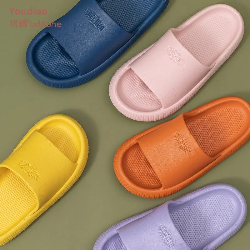 Slippers Women Bath-Sandals Slides Anti-Slip Youdiao Household Summer Indoor EVA Eva-Hole