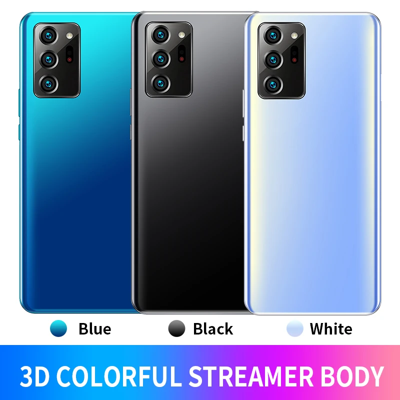 Note20U 6.8Inch Mobile Phone 4800mAh 2+32GB Cell Phone Octa Core 2MP+8MP Cellular Phone Face Unlocked Global Version Smartphones