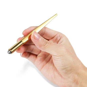 Gold Tebor Stainless Steel Professional Manual Pen For Microblading Eyebrow Lip