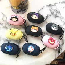 Милый защитный чехол для samsung Galaxy Buds, чехол с откидной крышкой и карабином, водонепроницаемый противоударный чехол s