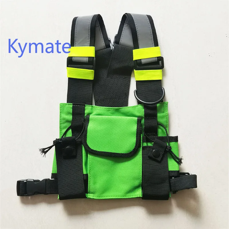 Radio Harness chest Front Pack Pouch Holster colours Carry bag for Baofeng UV-5R 82 UV-9R BF-888 TYT Walkie Talkie Men Chest Bag