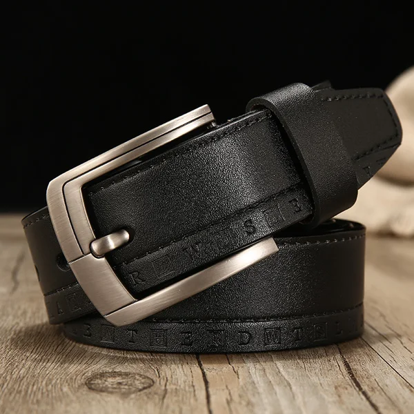 NZ508 black belt DWTS мужской пояс коровы натуральная кожа роскошный чехол-книжка с ремешком мужской кожаный ремень мужской Высококачественная брендовая одежда для мужчин, Классическая, винтажная пряжкой - Цвет: NZ508 black belt