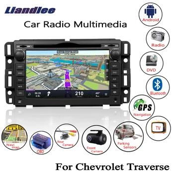 

Liandlee 2 Din Android For Chevrolet Traverse 2009~2013 Car Radio CD DVD Player GPS Navi Navigation Maps Camera OBD TV Screen