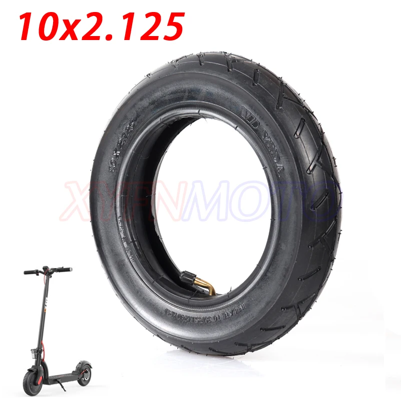 10 Inflatable Wheel 10X2.125 Inner & Outer Tire Wheel Hub For Electric Scooter 