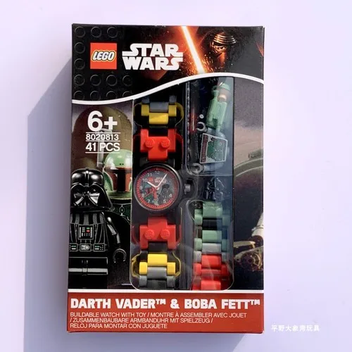 Marvel Avengers Iron Man Hulk Star Wars Kylo Ren Darth Vader Chirldren Watch Kawaii Toys Gifts Anime Favorites Collect Ornaments 34