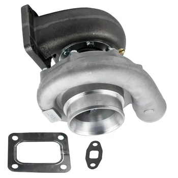 

T76 T4 Turbo .96 A/R .80 A/R Oil Cold T4 Flange V-Band Turbocharger 600-1000HP for Above 3.5L Engines