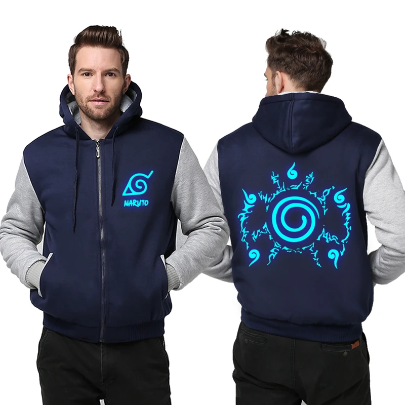 Unisex-Naruto-Akatsuki-Cosplay-Luminous-Thicken-Hoodie-Cold-Proof-Coat-Jacket-Sweatshirts-MEN-WOMEN-Top-Clothing