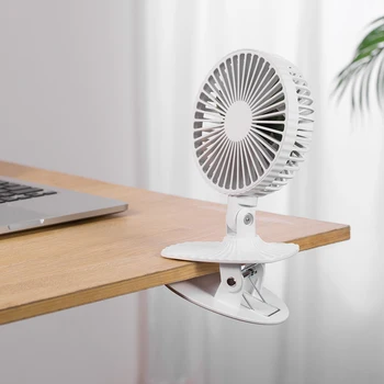 

New Portable Handheld Clip Fan Small Fan New Clip 2000 mAh Fan Charging Desktop Mini Portable Desktop Fan Desktop Outdoor