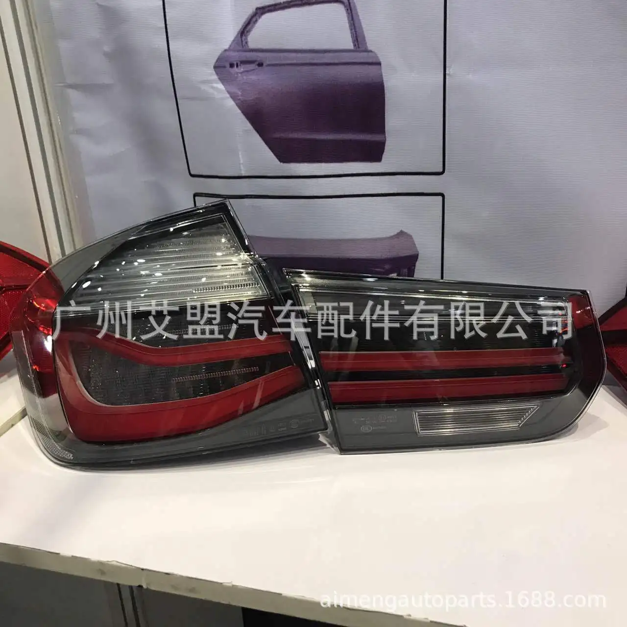 

Made for BMW 3 Series MP Smoked BlackTail Light 320 330 328 M3 Assembly Modified LED F30 F35 tail lamp
