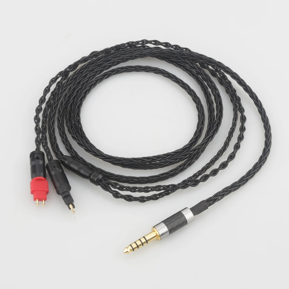 Plug 4 4MM 3 5MM 2 5MM Replacement Audio Cable For Sennheiser HD600 hd580 HD650 hd660s Headphones Fits Many Headphones 23 AugT2