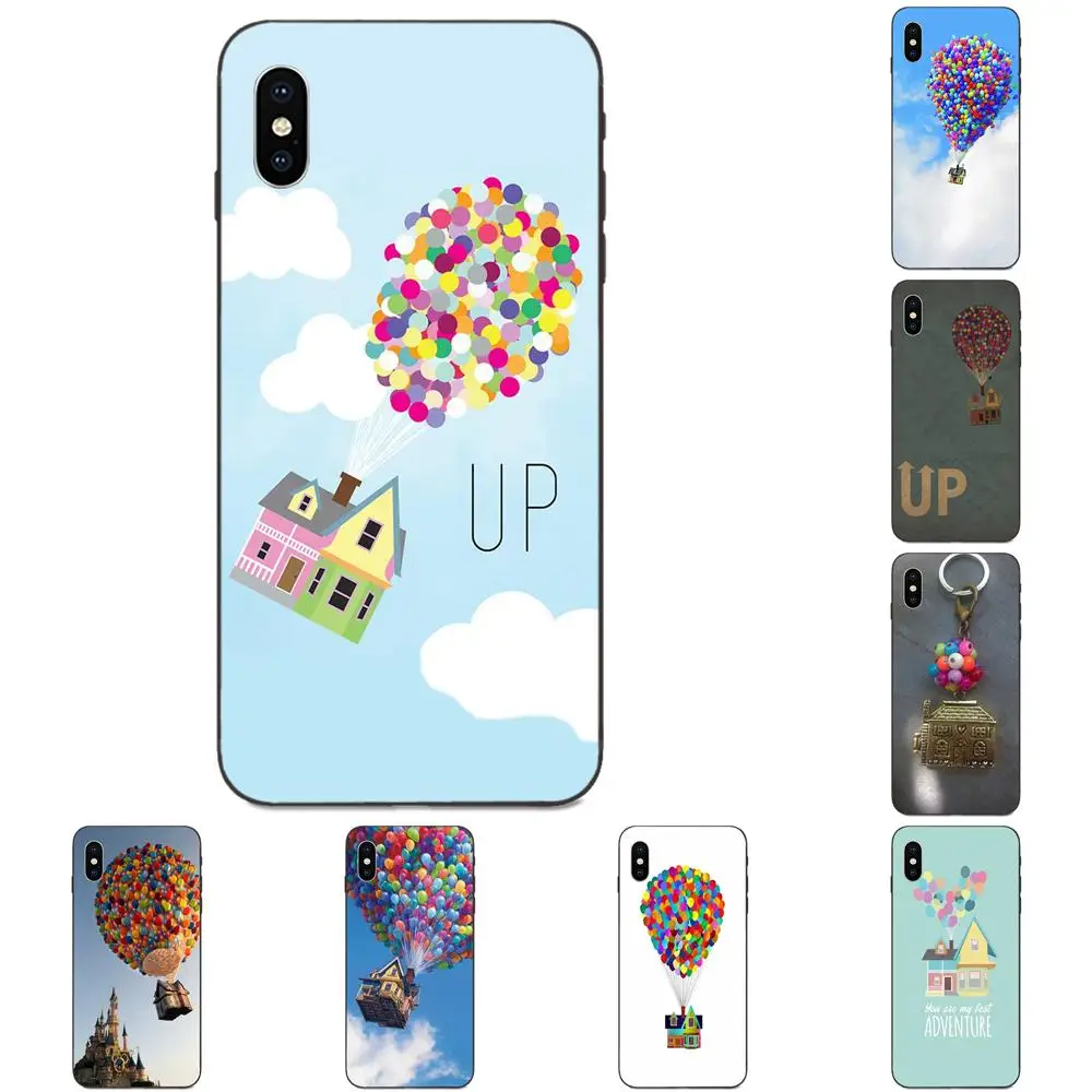 Soft TPU Mobile Shell Skin Paintin Up Movie Fly House For Xiaomi Redmi Note 3 3S 4 4A 4X 5 5A 6 6A 7 7A K20 Plus Pro S2 Y2 Y3 | Мобильные
