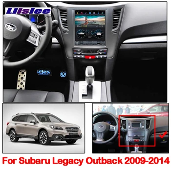 

For Tesla style Android 9.0 Car GPS Navigation For Subaru Legacy Outback 2009 2010~2014 head unit multimedia radio tape recorder
