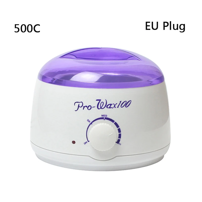 Электрическая Депиляционная безболезненная эпиляция, нагреватель воска, машина для горячего воска, нагреватель для расплава волос, профессиональная машина для удаления волос - Цвет: EU Plug