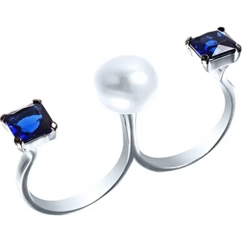 

Jay VI ring with pearls and silver glass