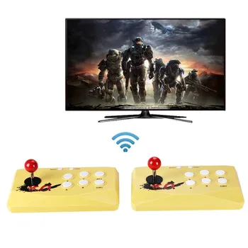 

Portable Video Game Console For TV/ PC with 2pcs Wireless Game Joysticks Built-in 2000+ Arcade Games Retro Game Console