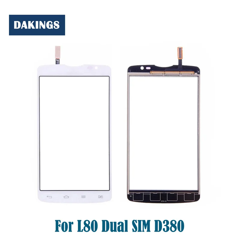 5 0 ''D380 сенсорная панель для LG L80 Dual SIM D380 сенсорный экран дигитайзер сенсор
